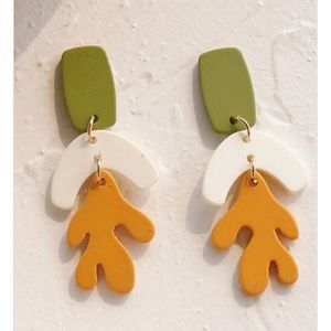 NEW Boho geometric statement earrings